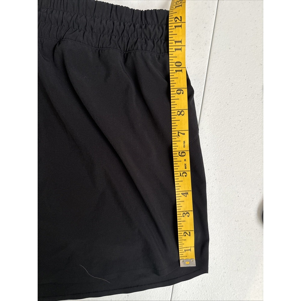 Athleta Women's XL Black Elastic Waist Activewear Running‎ Crossroads Shorts - Picture 16 of 16